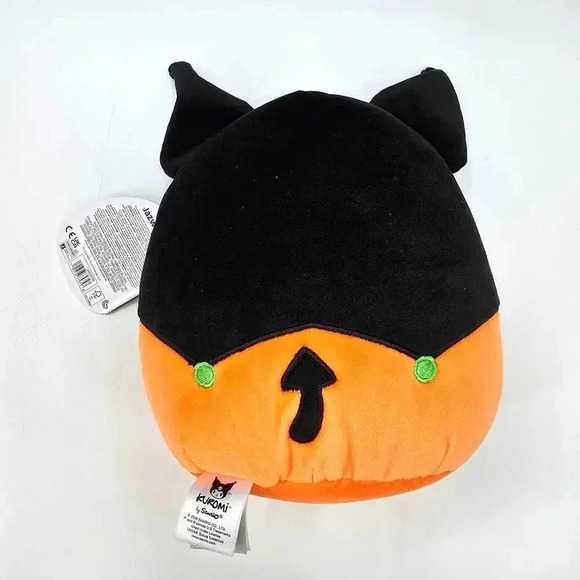 Hello Kitty and Friends Squishmallows Kuromi Bat Pumpkin NWT Halloween Plush #23 - Picture 6 of 7